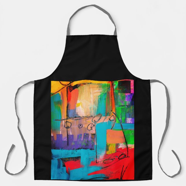 All-Over Print Apron (Front)