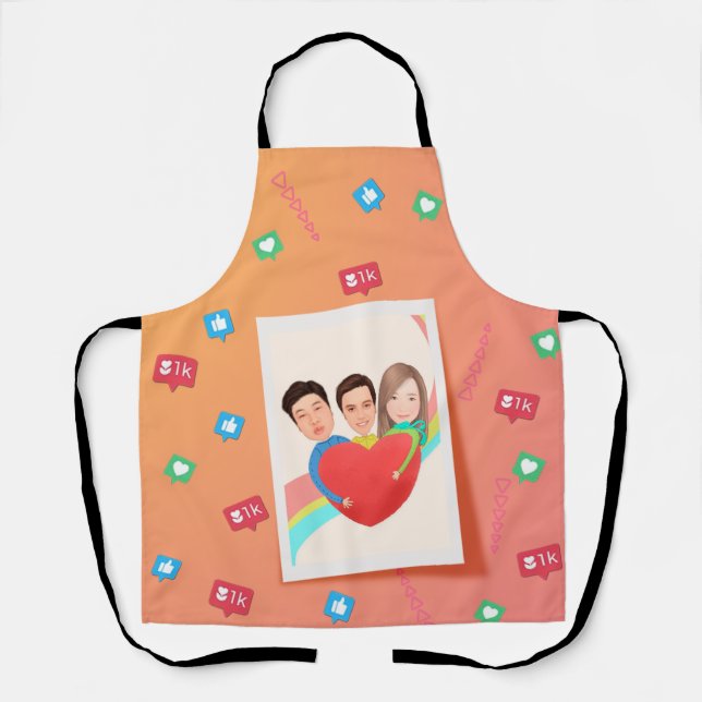 All-Over Print Apron (Front)