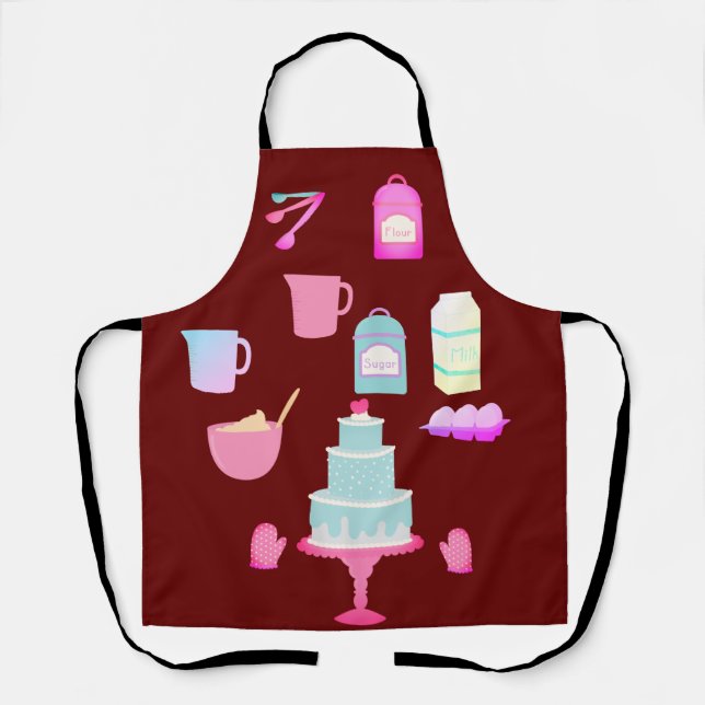 All-Over Print Apron (Front)