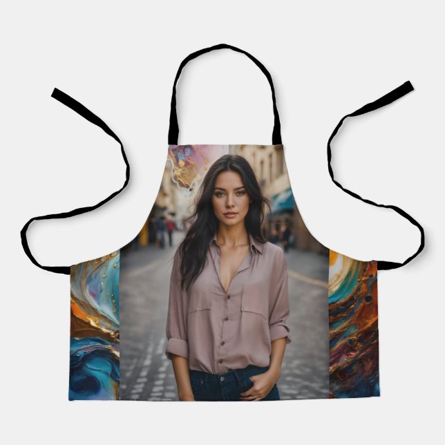 All-Over Print Apron (Front)