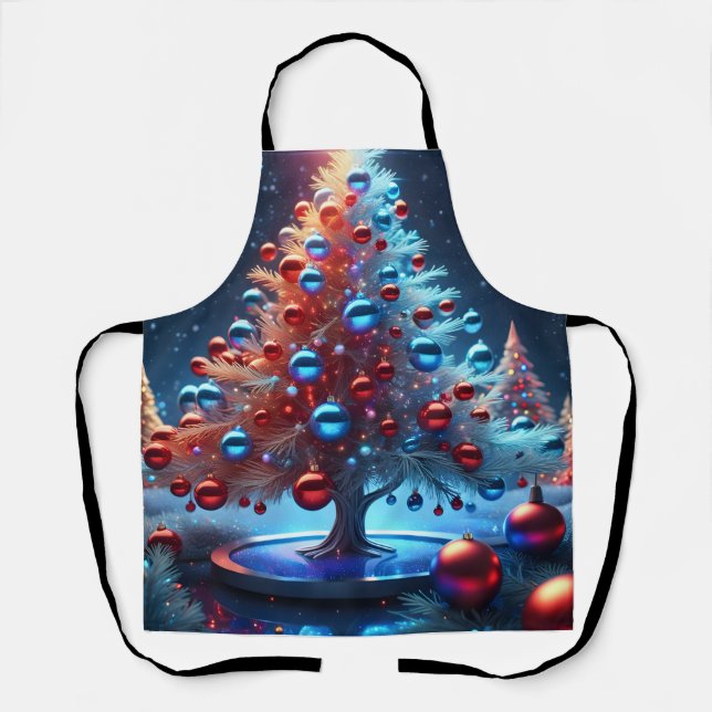 All-Over Print Apron Christmas 1 - 002 (Front)