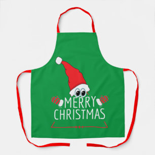All-Over Print Apron Christmas Gnomo