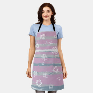 All‑Over Print Apron – Gingham Orchard
