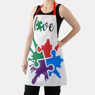 All-Over Print Apron, Large 27"x34" Apron