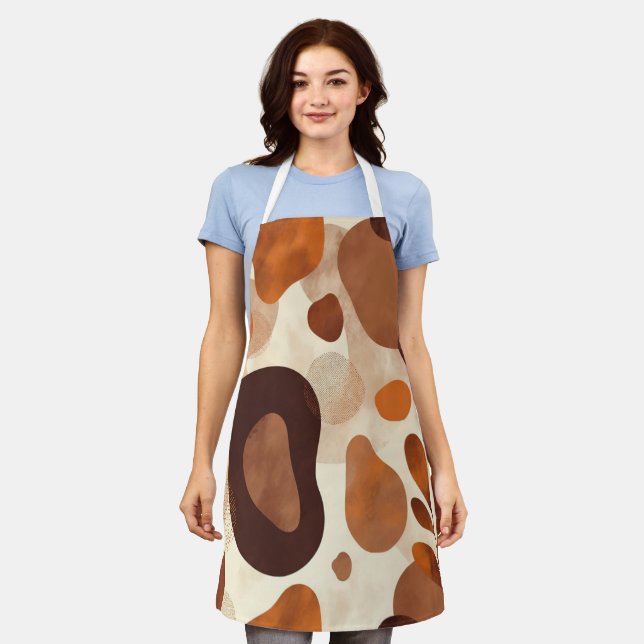 All-Over Print Apron, Medium Apron (Worn)