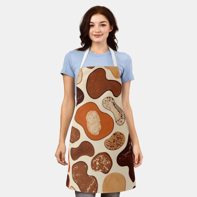 All-Over Print Apron, Medium Apron (Worn)