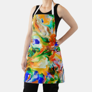 All-Over Print Apron, Medium Apron