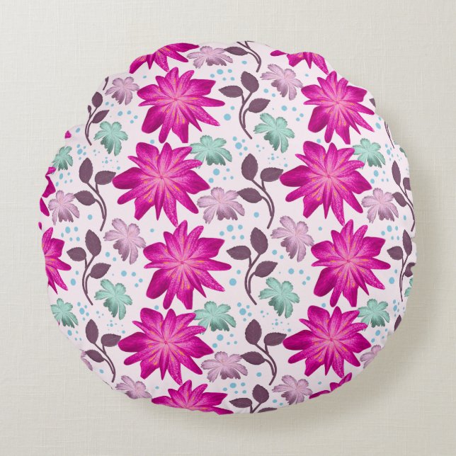 All-Over Print Apron Round Cushion (Front)