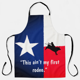 All-Over Print Apron Texas Flag