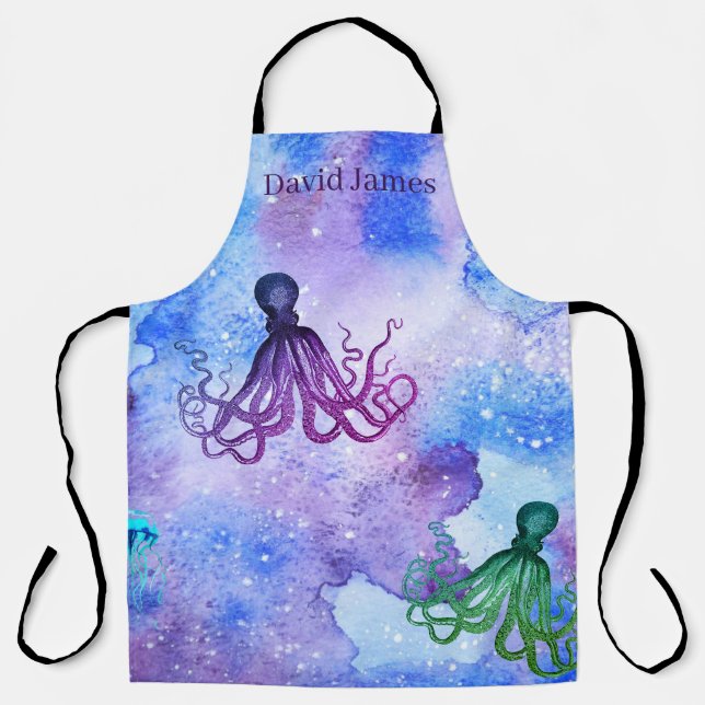 All-Over-Print Apron - Under The Sea (Front)