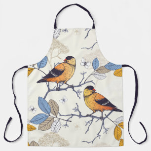 All-Over Print Bird Apron