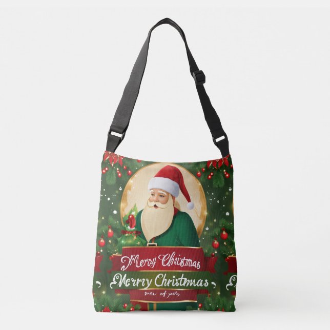 All-Over-Print Cross Body Bag (Front)