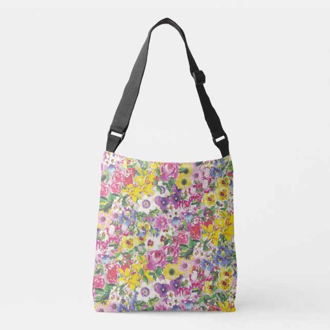 All-Over-Print Cross Body Bag (Front)