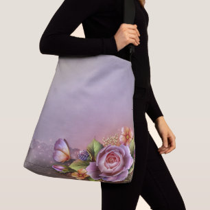 All-Over-Print Cross Body Bag, Large Crossbody Bag