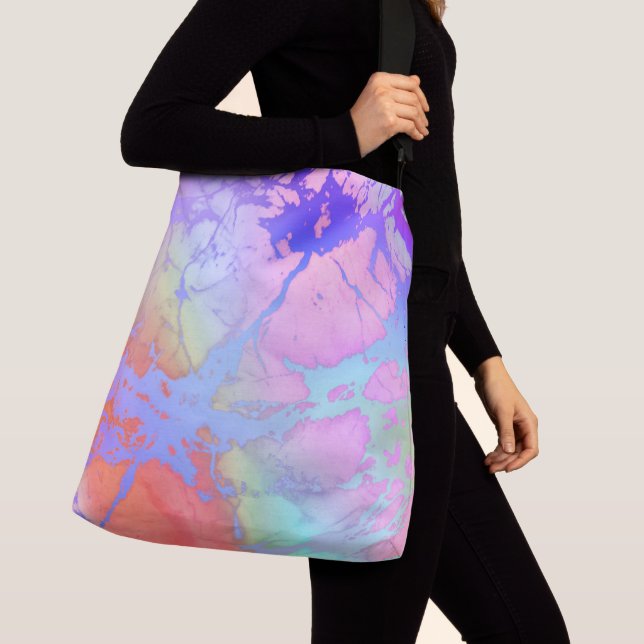 All-Over-Print Cross Body Bag, Large Crossbody Bag (Close Up)