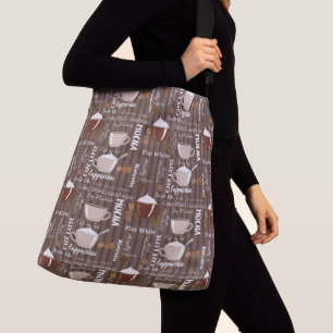 All-Over-Print Cross Body Bag, Medium Crossbody Bag