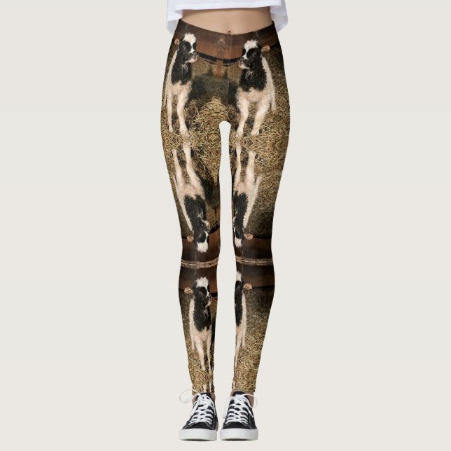 all over print leggings QUARTZ NEWBORN (Front)