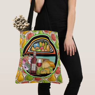 All Over Print Market Tote 2 - See Back Bag