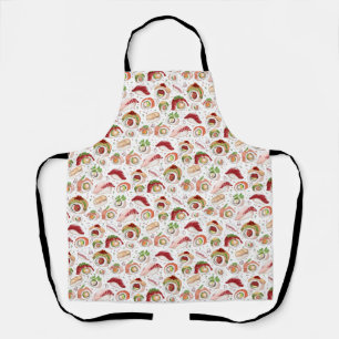 All-Over Print Sushi Pattern Apron