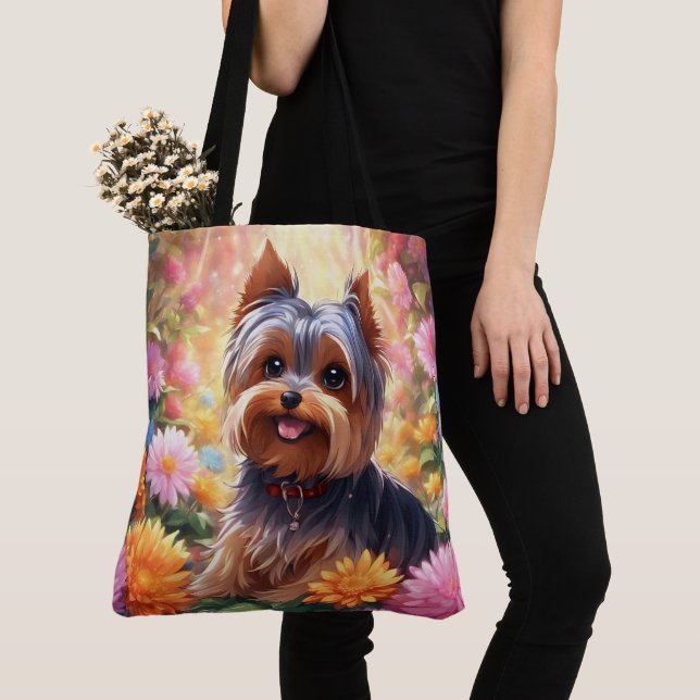 All-Over-Print Tote Bag, Large Bag (Close Up)