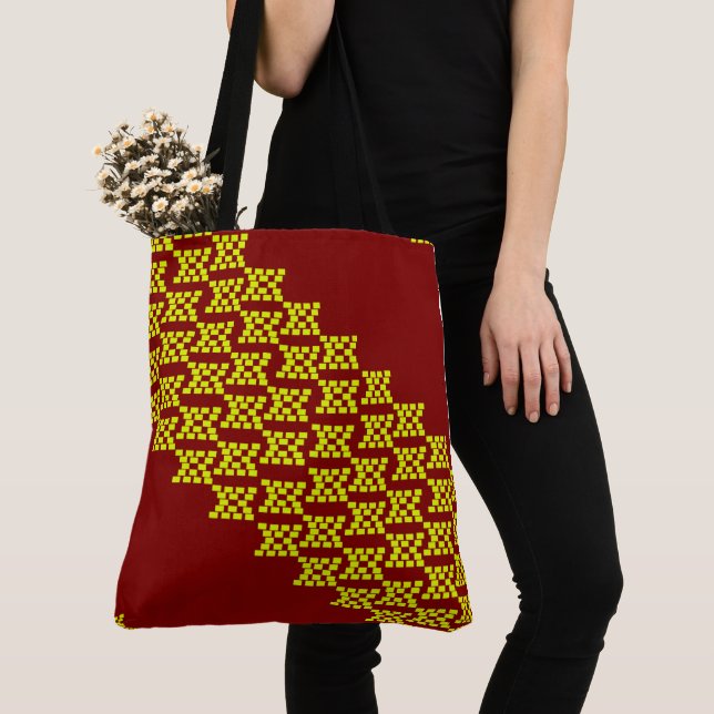 All-Over-Print Tote Bag, Large Bag (Close Up)