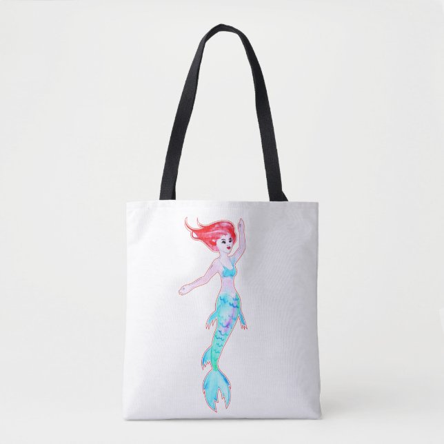 All-Over-Print Tote Bag, Medium Bag (Front)