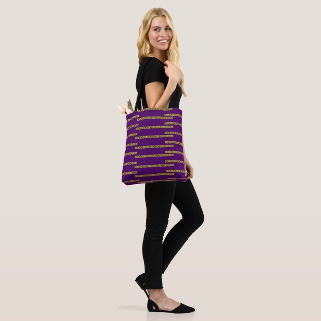All-Over-Print Tote Bag, Medium Bag (On Model)