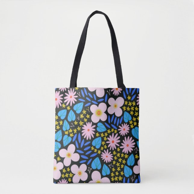 All-Over-Print Tote Bag, Medium Bag (Front)
