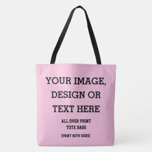 All Over Print Tote - Custom Logo & Design Bag