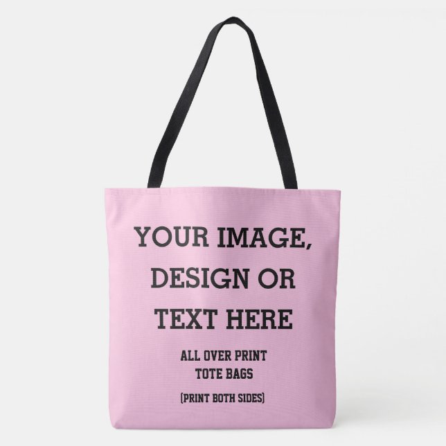 All Over Print Tote - Custom Logo & Design Bag (Front)