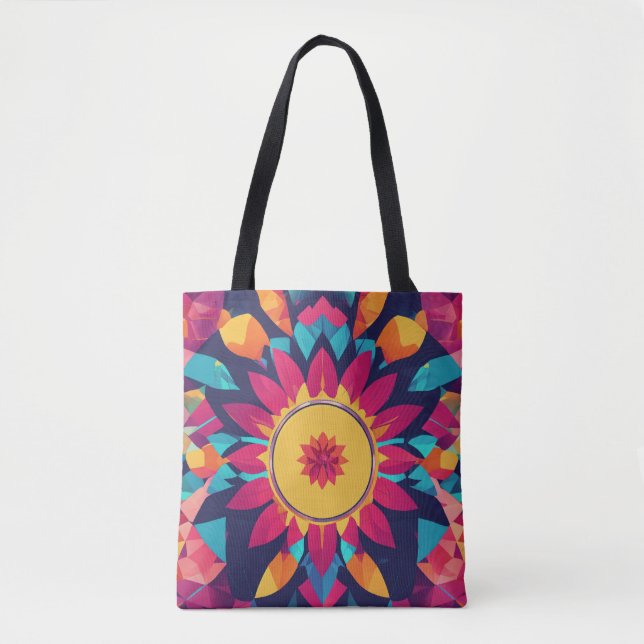 All-Over-Print Tote, Shoulder Tote (Front)