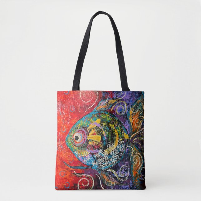 All-Over-Print Tote, Shoulder Tote (Front)