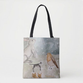 All-Over-Print Tote, Shoulder Tote
