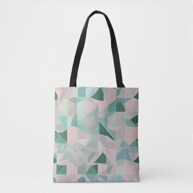 All over-print tote, Shoulder Tote Bag (Front)
