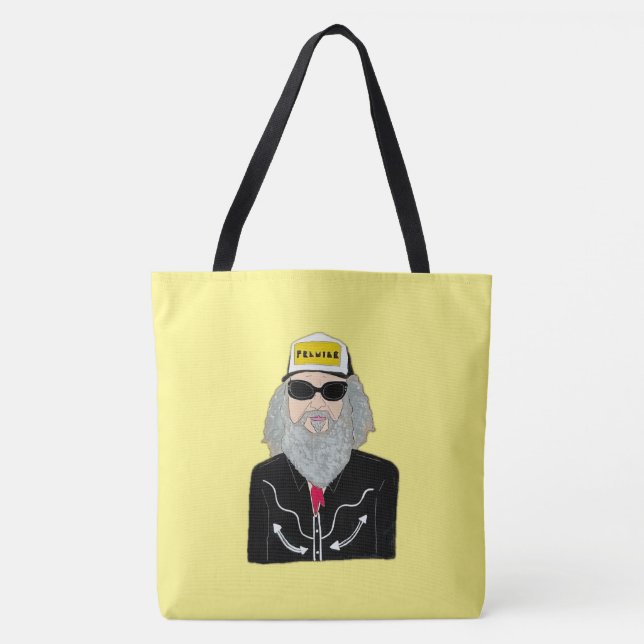 All-Over-Print Tote, Shoulder Tote Bag (Front)