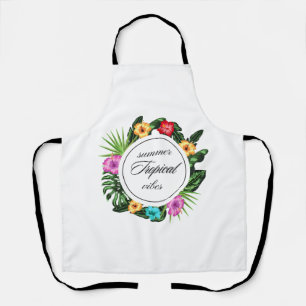 All-over printed apron