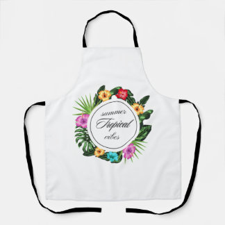 All-over printed apron