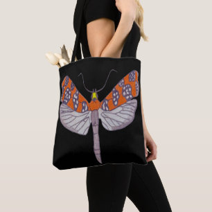 All-Over Tote - Ailanthus Moth (black) Bag