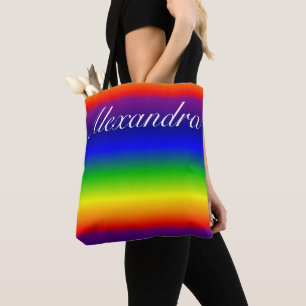 All-Over Tote - Prismatic Rainbow Bag