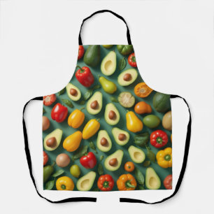 All Over Vegetables Apron