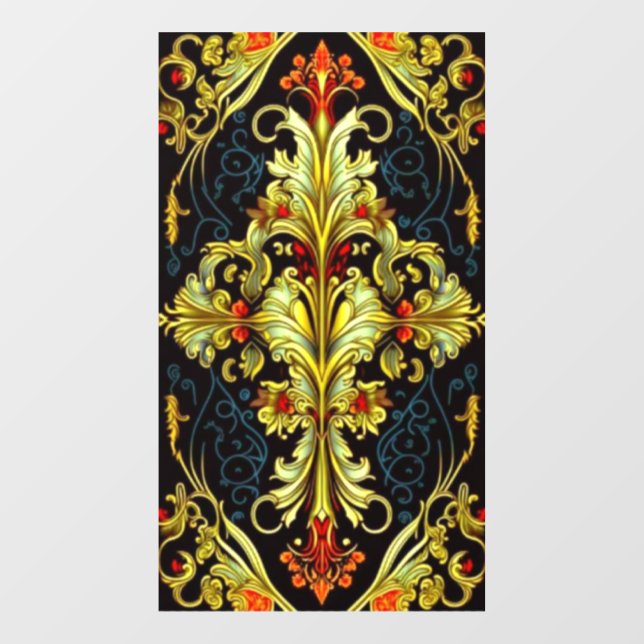 All-Over White Underbase Window Cling (Sheet)