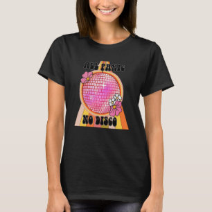 All panic No Disco Anxiety Retro Groovy Discord Ba T-Shirt