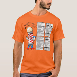 All Parts "Nutritional Information Label" T-Shirt