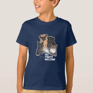 All Pawts Welcome Kids' Basic T-Shirt
