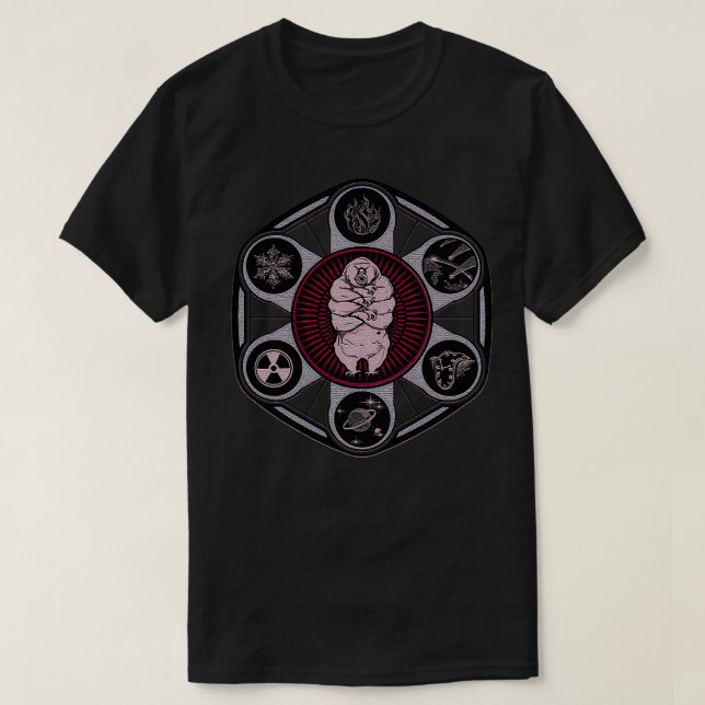 All Powerful Tardigrade T-Shirt (Design Front)