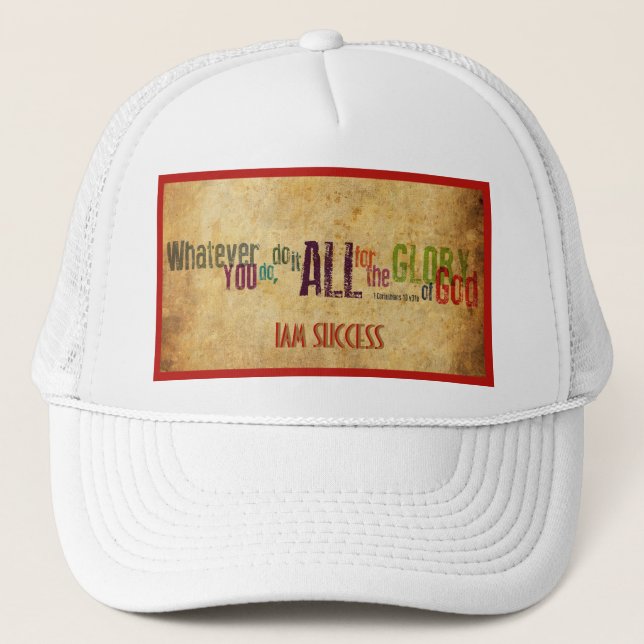 ALL PRAISE TRUCKER HAT (Front)