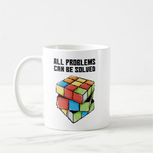 All Problems Can Be Solved Positive Coffee Mug