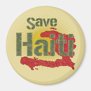ALL Proceeds go to RED CROSS - Save Haiti Magnet