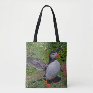 All Puffed Up All Over Print Bab Tote Bag