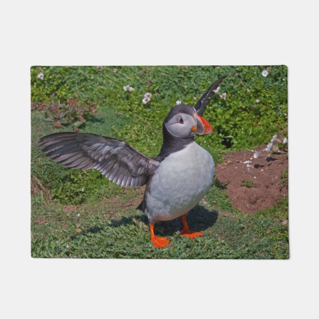 All Puffed Up Door Mat (Front)